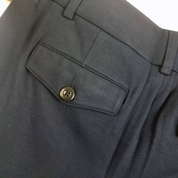 CAbi Women's Navy Blue Wide Leg Slacks Pants - Picture 3 of 6